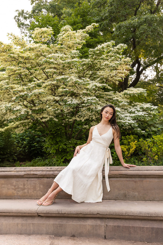 Lauren Dress in Shell