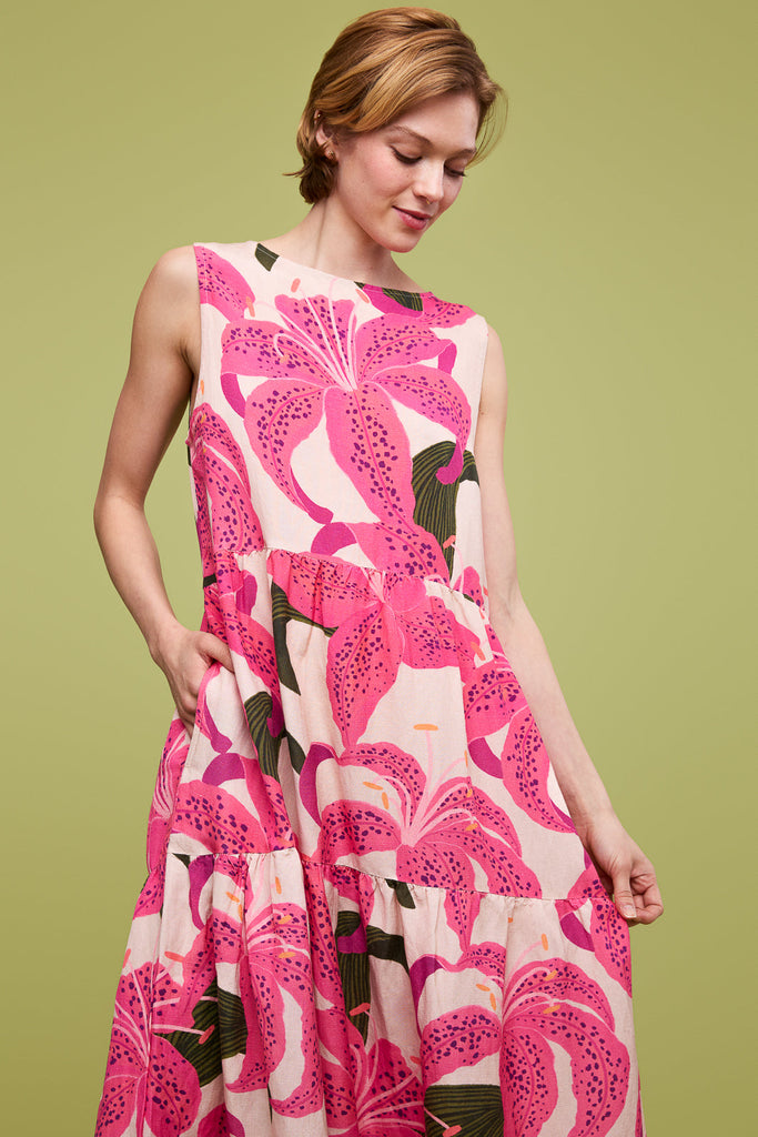 Meera Dress in Lily