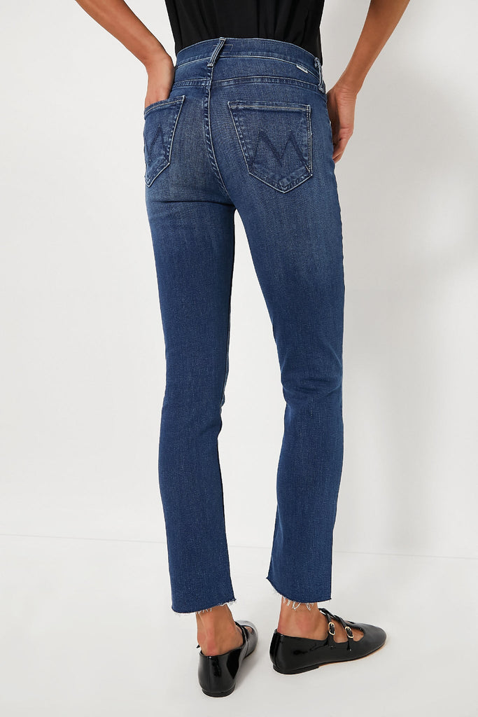 Nothing Between Us The Mid Rise Dazzler Ankle Fray