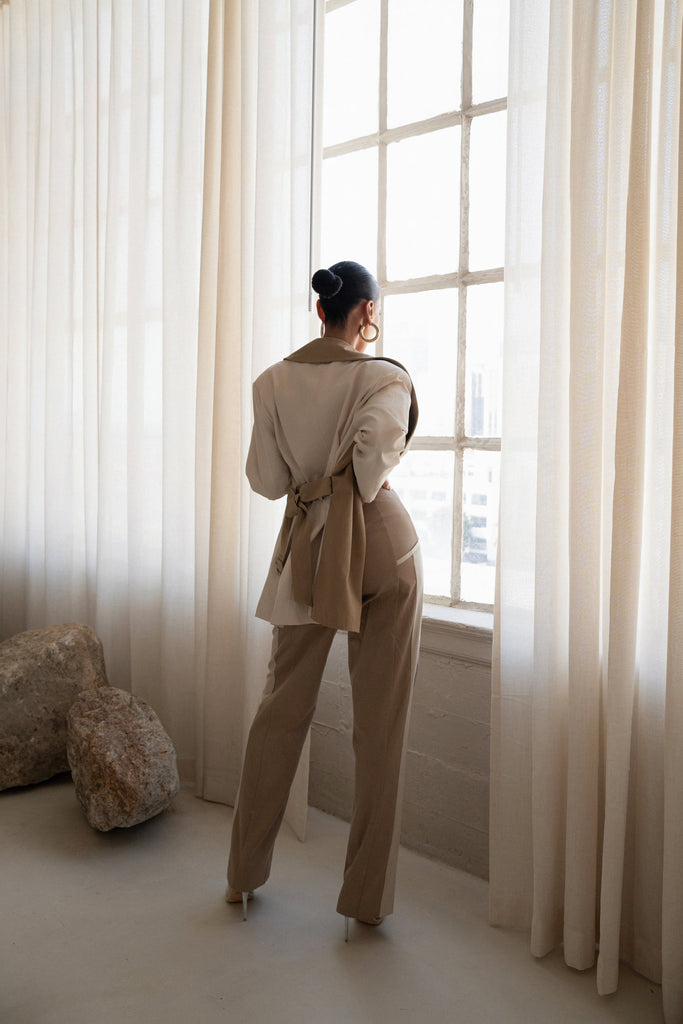 Khaki For The Moment Pants