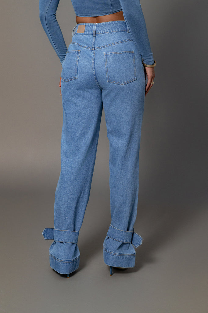 Medium Wash Sissel Denim Jeans