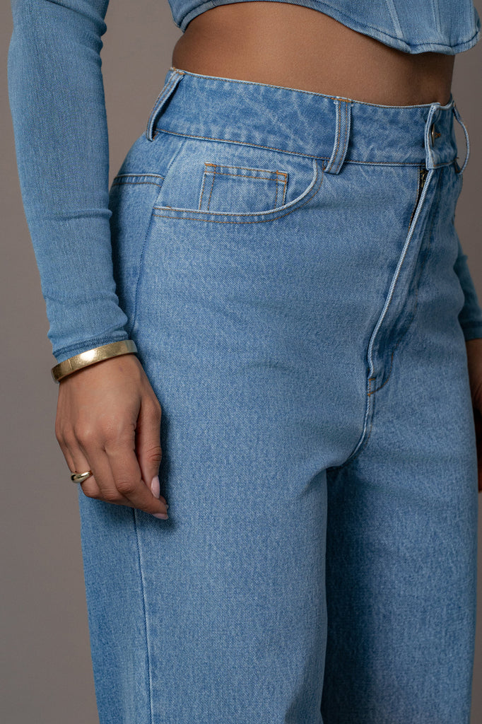 Medium Wash Sissel Denim Jeans