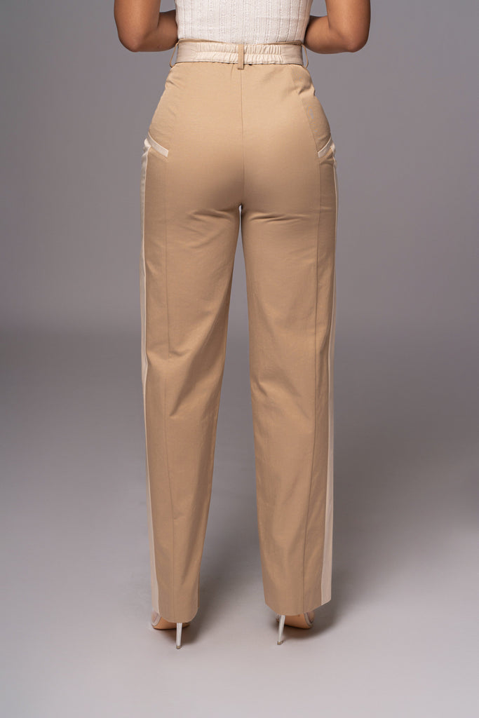 Khaki For The Moment Pants