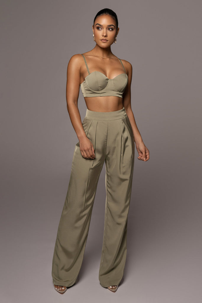 Olive Candice Trousers