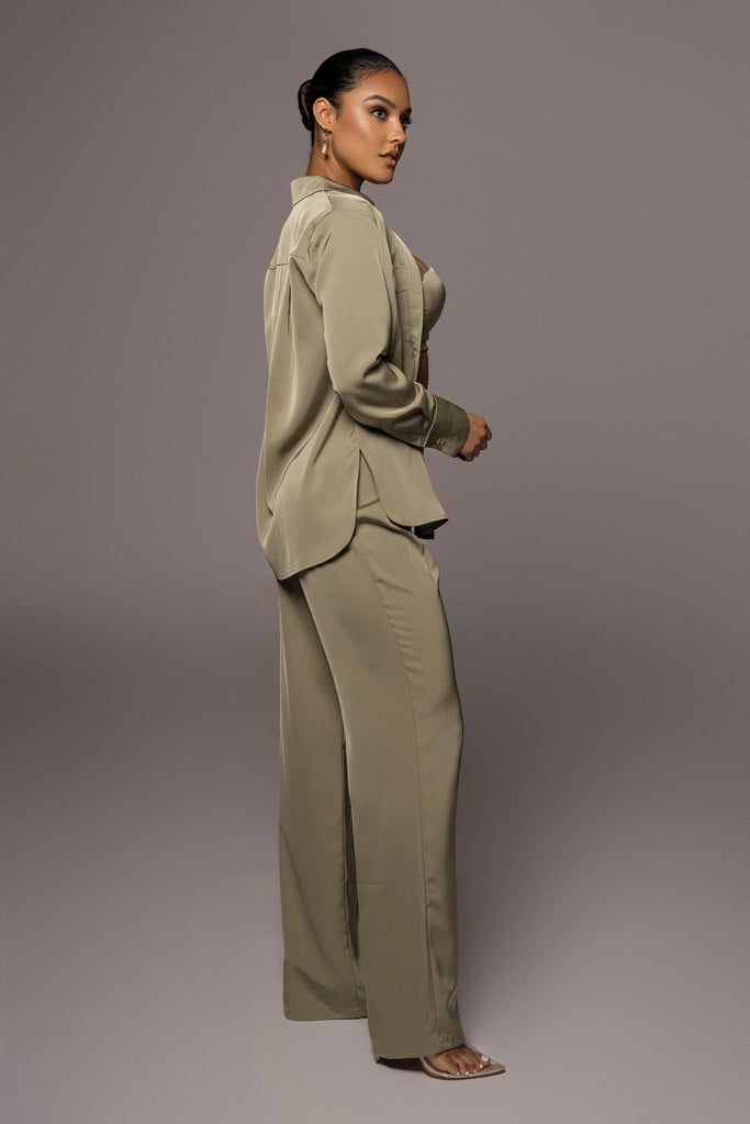 Olive Candice Trousers